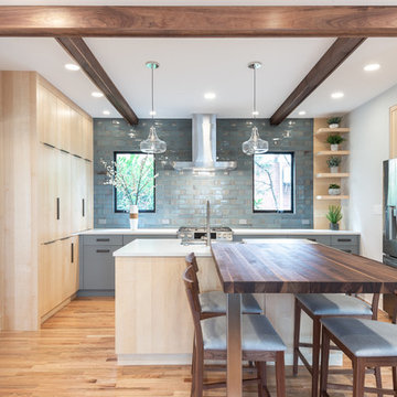 Contempoary Caesarstone Kitchen
