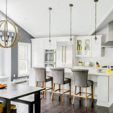 Kitchen, Dining, Living Room Photography Project Bedford MA