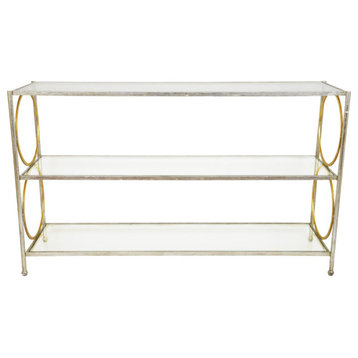 Abner Silver & Gold Console