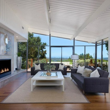 Midcentury Modern Santa Barbara Foothills