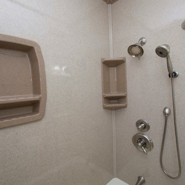 Sand Springs Onyx bathroom remodel