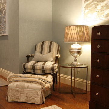 Weston Showhouse: Master bedroom and Bath