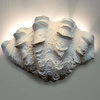 Ruffled Clam Shell Wall Sconce