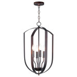 Maxim Lighting - Maxim Lighting 10034OI Provident - 4 Light Chandelier - Offered in a variety of shapes and sizes, the ProvProvident 4 Light Ch Oil Rubbed Bronze *UL Approved: YES Energy Star Qualified: n/a ADA Certified: n/a  *Number of Lights: Lamp: 4-*Wattage:60w E12 Candelabra Base bulb(s) *Bulb Included:No *Bulb Type:E12 Candelabra Base *Finish Type:Oil Rubbed Bronze
