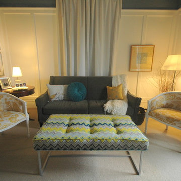 Late 1800's home's gets a living room face lift!