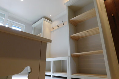 Contemporary cloakroom in Kent.