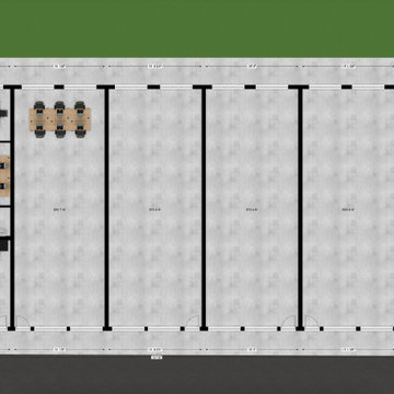 Strip Mall w/ Apartments