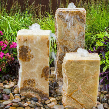 Yellow Onyx Fountain