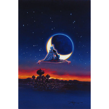 Disney Fine Art Magical Journey by Rodel Gonzalez, Gallery Wrapped Giclee