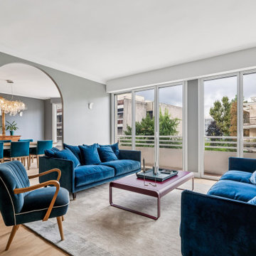 NUNGESSER & COLI | Rénovation totale d'un appartement de 130m²