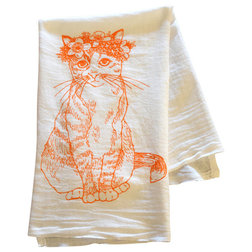 Contemporary Dish Towels by Oh, Little Rabbit
