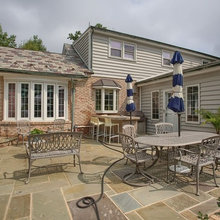Patio -wrong colors for house- too much variation or too gray see pics
