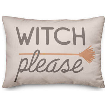 Witch Please 14x20 Throw Pillow