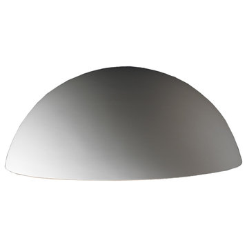Ambiance Small Quarter Sphere, Outdoor Downlight Sconce, Bisque, LED