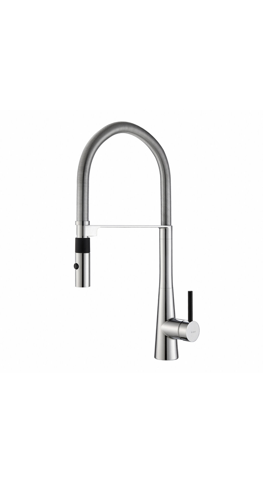 KRAUS Crespo 1-Handle Pre-Rinse Kitchen Faucet With 2-Function Sprayer, Chrome