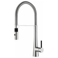 KRAUS Crespo 1-Handle Pre-Rinse Kitchen Faucet With 2-Function Sprayer, Chrome
