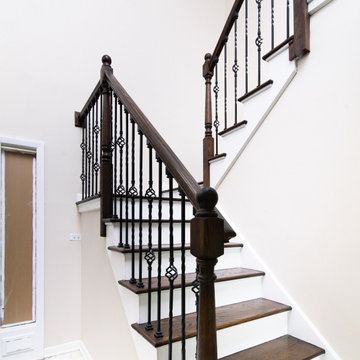 Breathtaking Staircase: Refinishing Job in Wilmette, IL