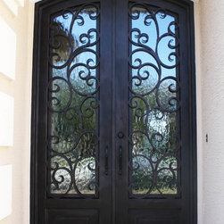 Eyebrow Top Double Door - Front Doors