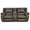 Shiloh Granite Double Motion Loveseat With Console