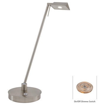 Kovacs P4316-084 1 Light LED Desk Lamp in Brushed Nickel - Brushed Nickel