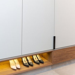 Matt Black Delta Lip Pulls - Cabinet And Drawer Handle Pulls