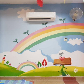 Rainbow Mural Art I ArtisanMalaysia.com
