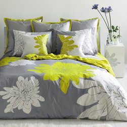 Blissliving Home Ashley Citron Queen Duvet Set - Duvet Covers And Duvet Sets