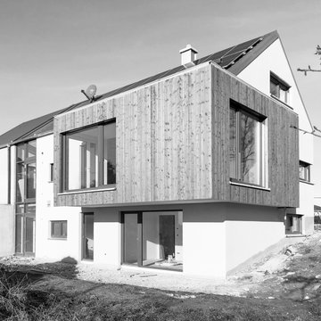Neubau eines Hanghauses im Unterallgäu