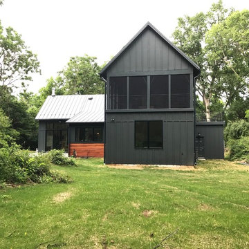 Shepherdstown, Contemporary, Modern Farmhouse in the forest