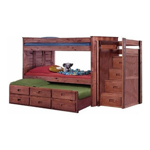 Henderson Full Over Loft Bed With Desk And Storage