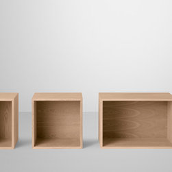 Stacked shelf system - Bookcases