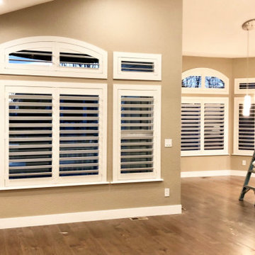 "Arch Top" Plantation Shutter applications