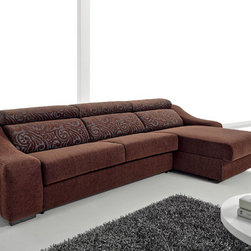 Ronaldo Sectional Sofa Sleeper by ESF Furniture - Sectional Sofas