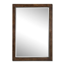 www.essentialsinside.com:  cesano rustic bronze mirror - Wall Mirrors