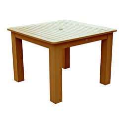 Highwood - Square Dining Table - AD-DTB44, Toffee - Outdoor Dining Tables