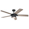 Westinghouse 7225900 Morris 52" 5 Blade LED Indoor Ceiling Fan - Iron