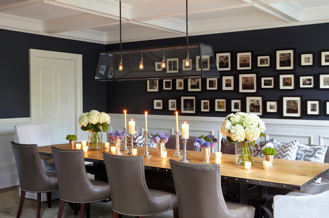 Traditional Dining Room by Chango & Co.