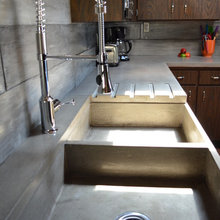 Concrete countertops