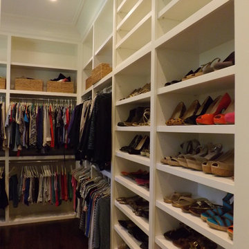 Custom Built-in His & Her Closets- Savannah, GA