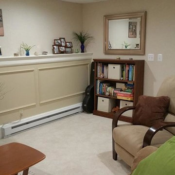 Traditional Basement Renovation | Salem, NH