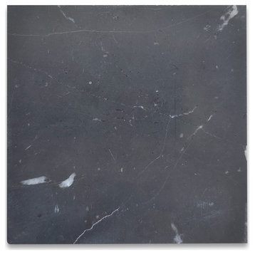 Nero Marquina Black Marble 4x4 Wall Floor Bathroom Kitchen Tile Honed,100 sq.ft.