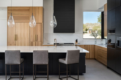 Example of a trendy kitchen design in Phoenix