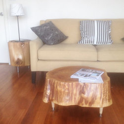 Tree Stump Tables - Side Tables And End Tables