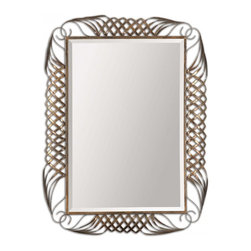 www.essentialsinside.com: francica metal wall mirror - Wall Mirrors