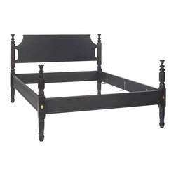 Tulip Top Lowpost Bed in Painted Finish - Products