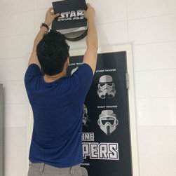 Customized "Star Wars troopers" Bomb Shelter Door Art - Home Accessories & Decor