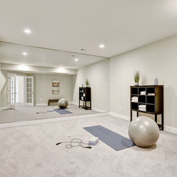 Mirrors in Exercise Room