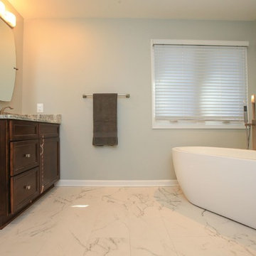 Master Bath Remodel - Contemporary - Herndon, VA