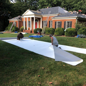 A complete roof replacement.