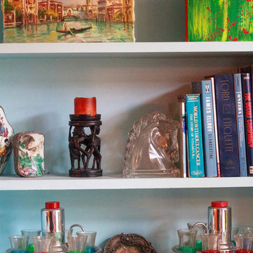 My Houzz: Vibrant Victorian Row House With Midcentury Style